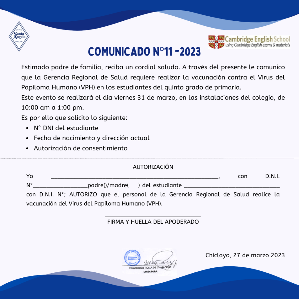 Comunicado N°11