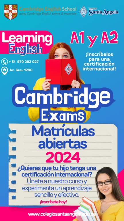 Inscripción a la preparación para los exámenes Cambridge